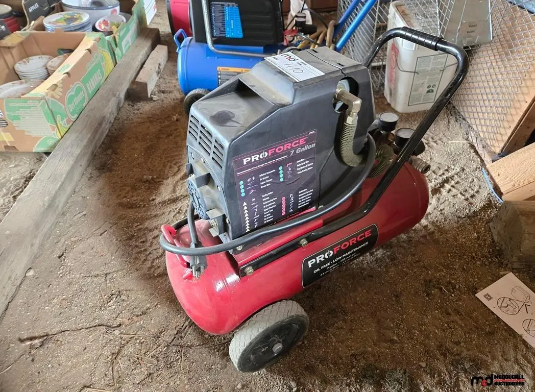 ProForce 7-Gallon Portable Air Compressor
UNRESERVED