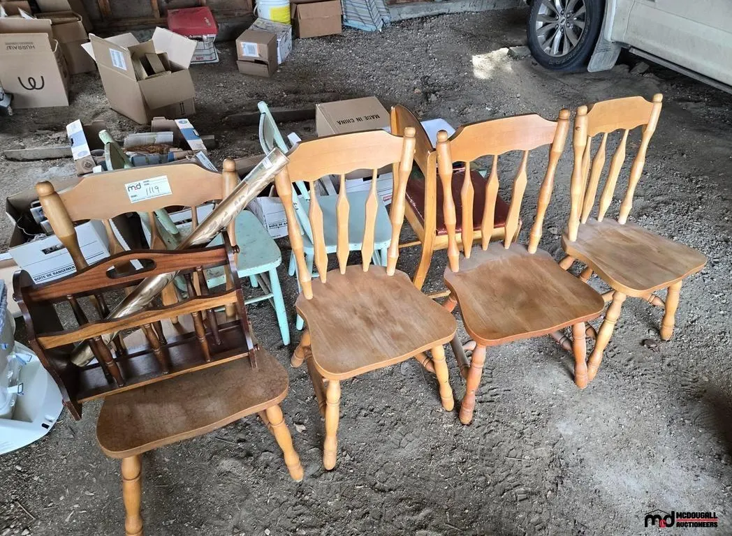 Assorted Wooden Dining Chairs
UNRESERVED