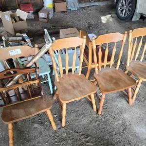 Assorted Wooden Dining Chairs
 UNRESERVED