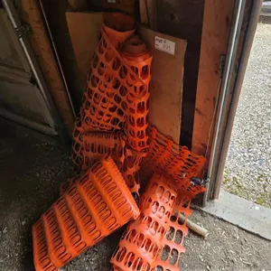 Orange Safety Barrier Fence Rolls
 UNRESERVED