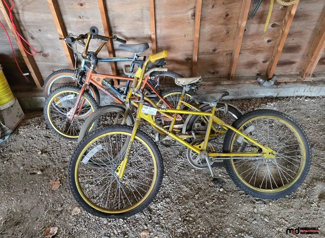 (4) Assorted Vintage Bicycles
UNRESERVED