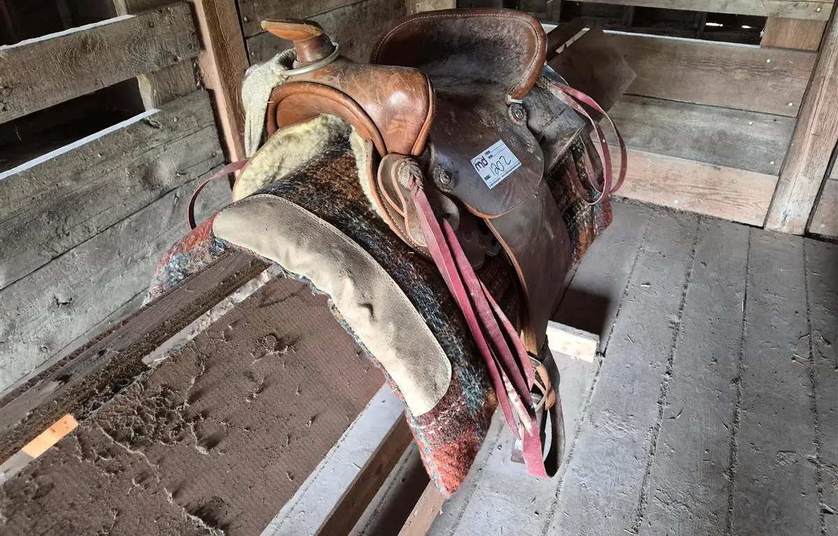 Western Rawhide Leather Western Saddle
UNRESERVED