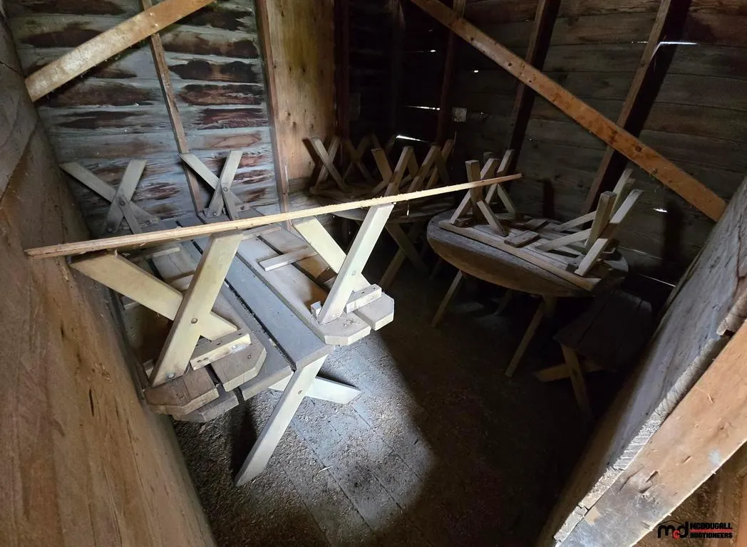 Assorted Wooden Furniture, Tables and Planters
UNRESERVED
