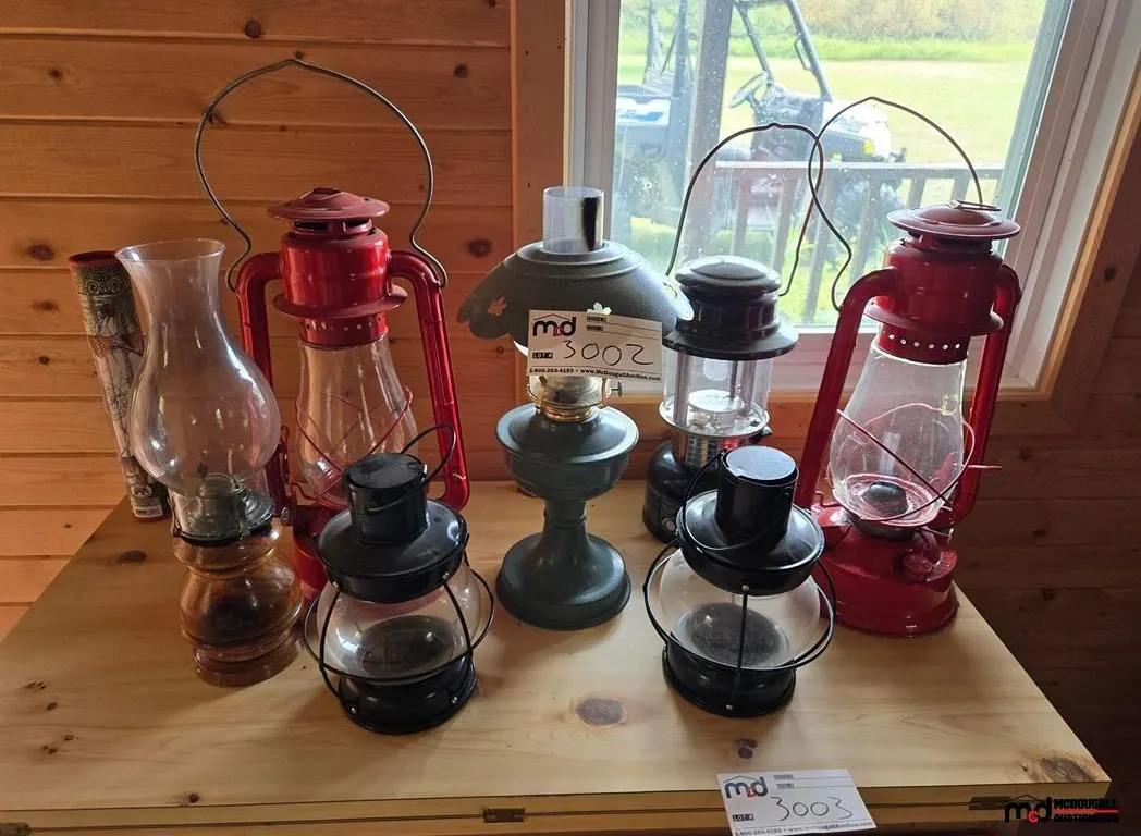 Assorted Oil Lanterns
UNRESERVED