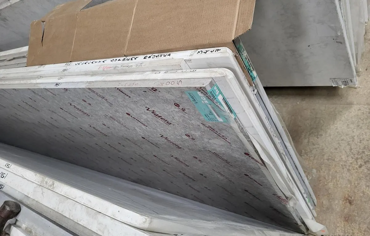 (4) Assorted 1/2 Sized Quartz Slabs
UNRESERVED