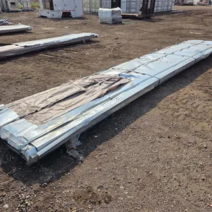 (150) 18' White Corrugated Steel Sheet
 UNRESERVED