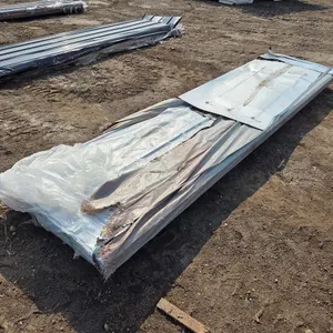 (150) 12' White Corrugated Steel Sheet
 UNRESERVED