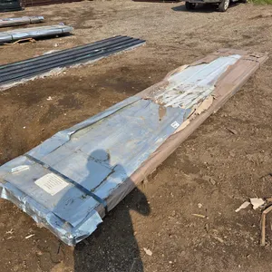 (150) 16' White Corrugated Steel Sheets
 UNRESERVED