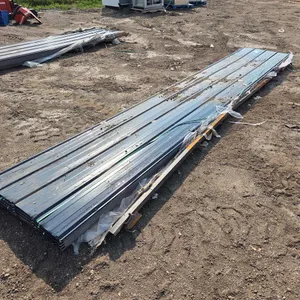 18' Black Corrugated Steel Sheets
 UNRESERVED