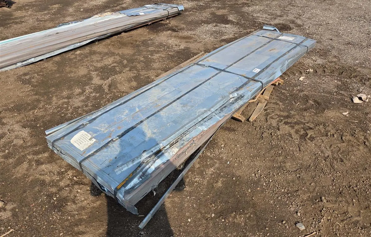 (150) 12' Black Corrugated Steel Sheets
UNRESERVED