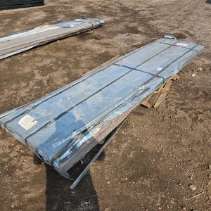 (150) 12' Black Corrugated Steel Sheets
 UNRESERVED