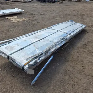 (150) 12' Black Corrugated Steel Sheets
 UNRESERVED