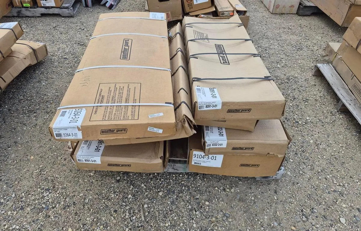 Weather Guard Shelving Components and Misc. Truck
UNRESERVED