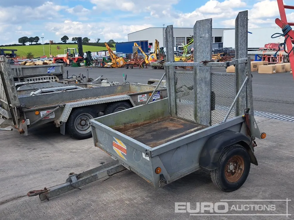 Bateson Single Axle Plant Trailer to suit Traffic Lights, Ramp