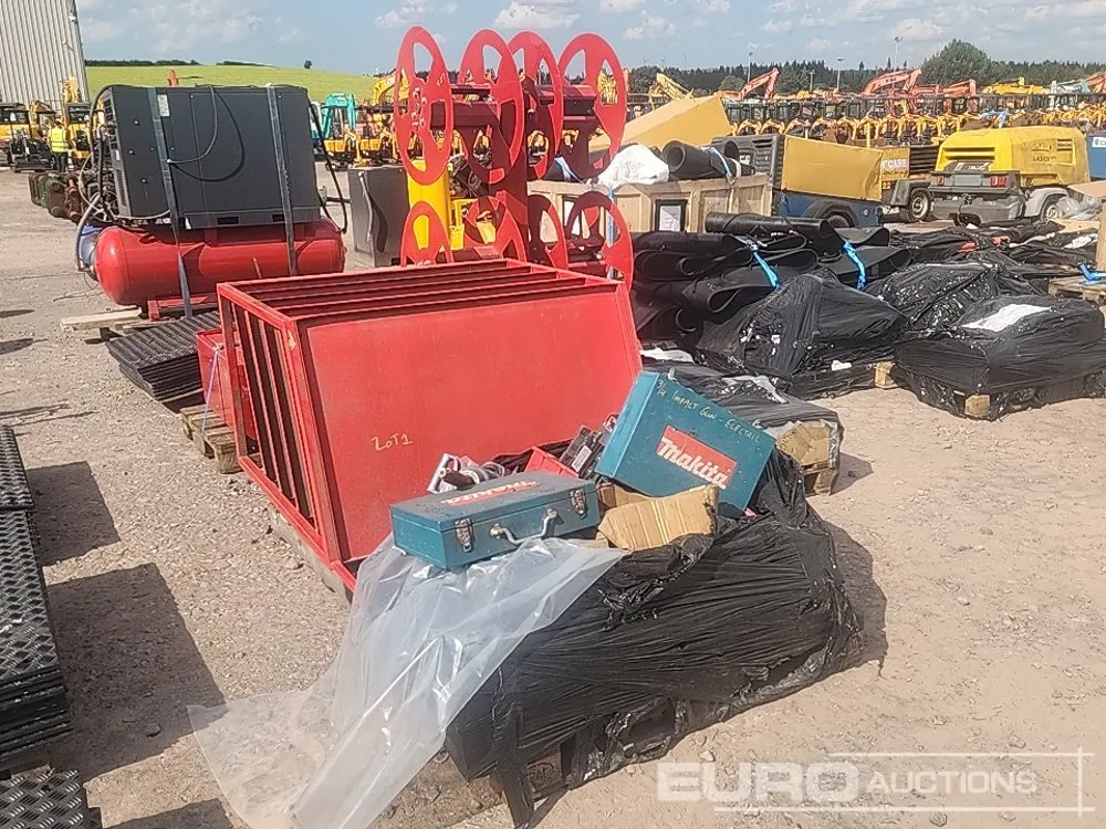 Cabinet, Shelves, Reels, Impact Guns, Nuts & Bolts, Parts