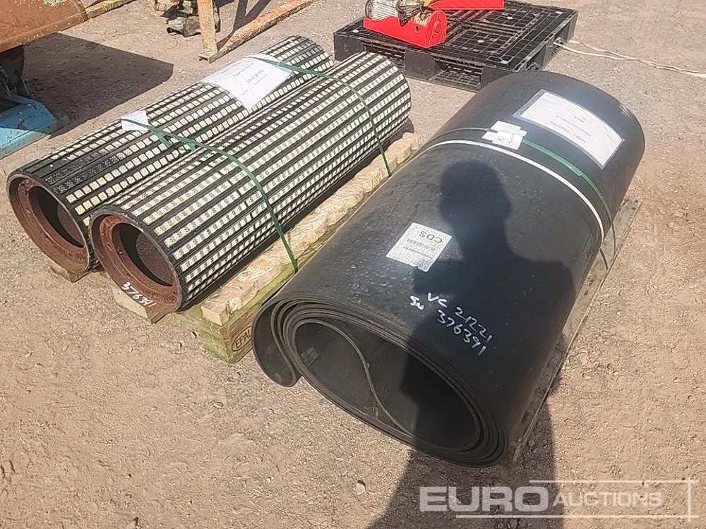 Pallet of Drive Drums, Conveyor Belt (2 of)