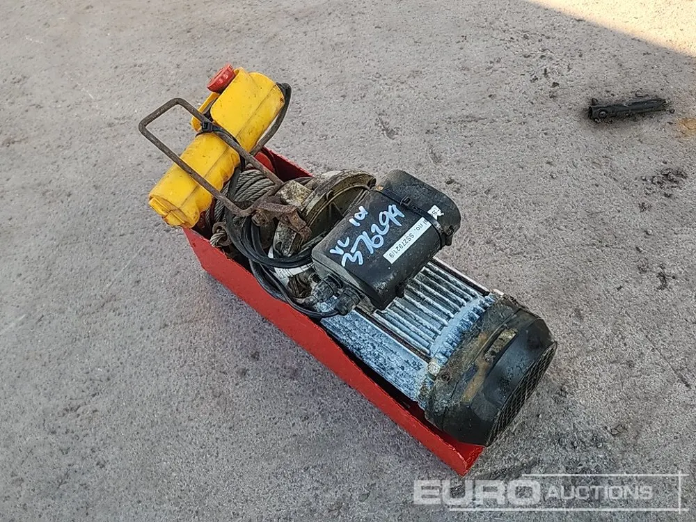 240 Volt Electric Hoist