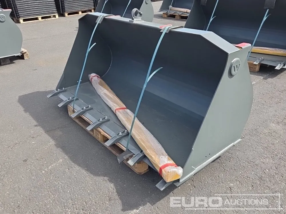 2024 Weidemann 74" Front Loading Bucket to suit Wheeled Loader