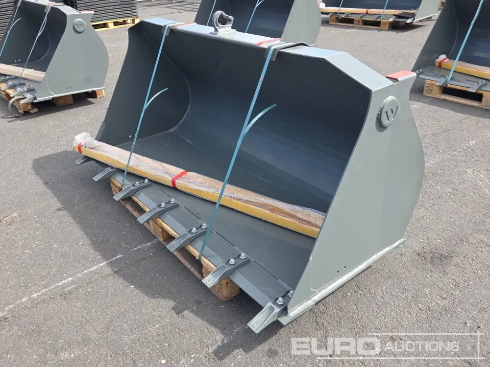 2024 Weidemann 74" Front Loading Bucket to suit Wheeled Loader