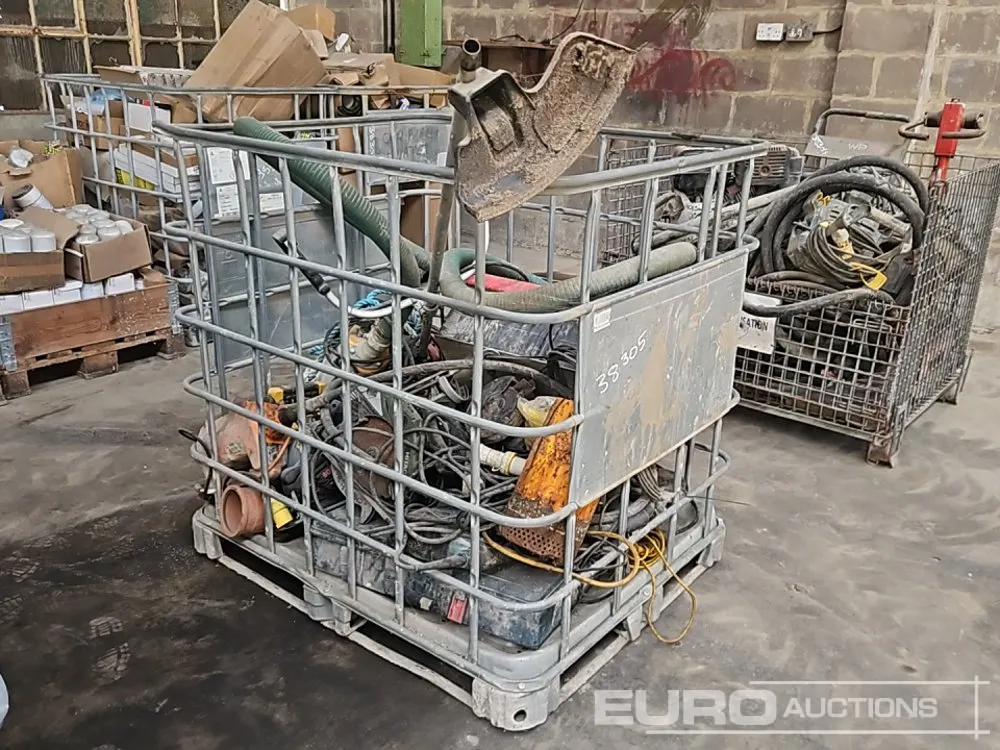 Stillage of Various Power Tools & Pumps