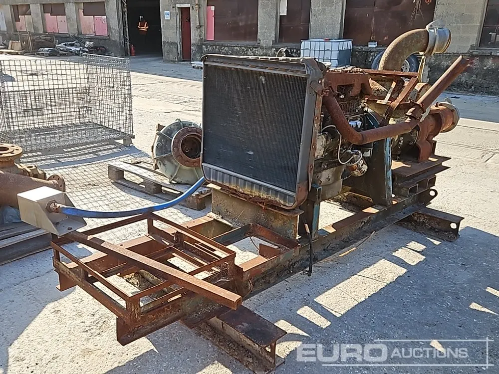 Pegson 7" Water Pump, 6 Cylinder Engine
