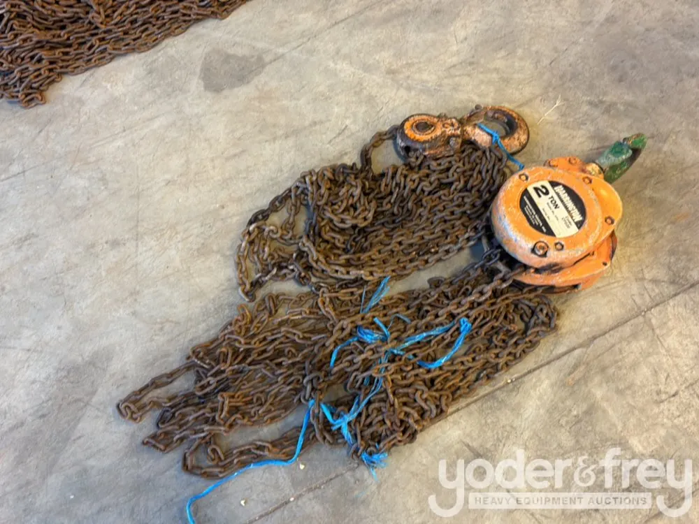 Harrington 2 Ton Chain Hoist