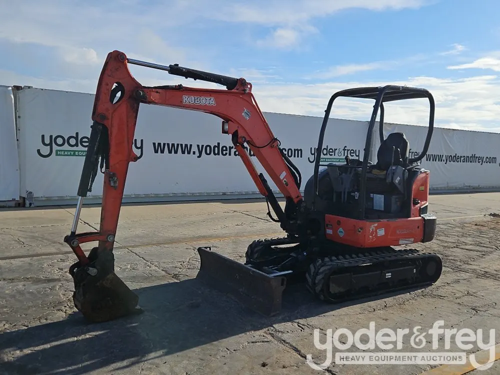 2018 Kubota KX033-4