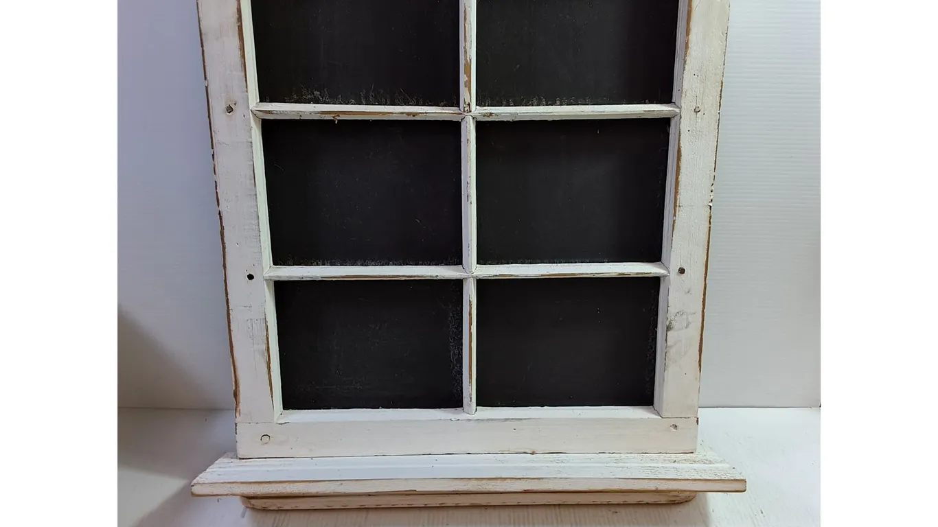 * Decorative Windowsill Wall Art 28x24"