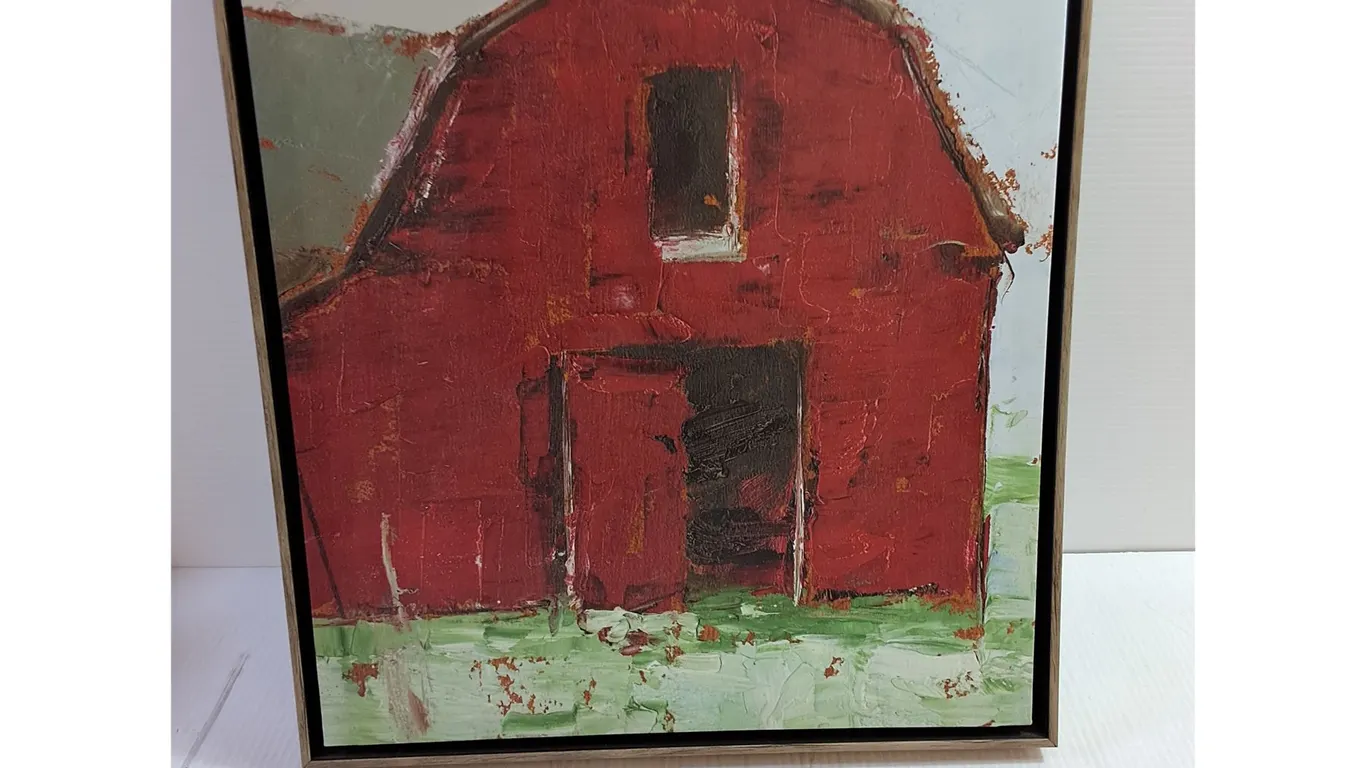Barn Canvas Print (21x17")
