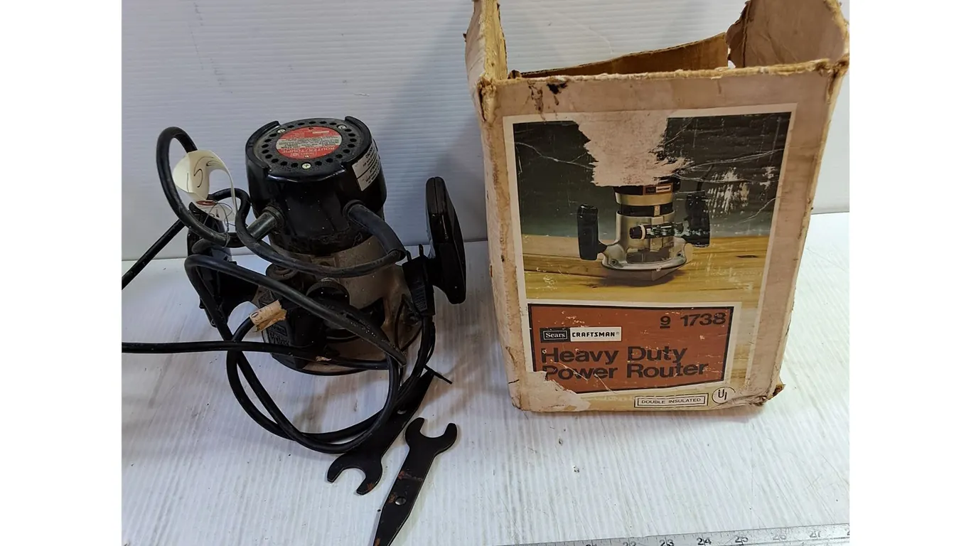 Sears Craftsman Heavy Duty Power Router - Tested - Working