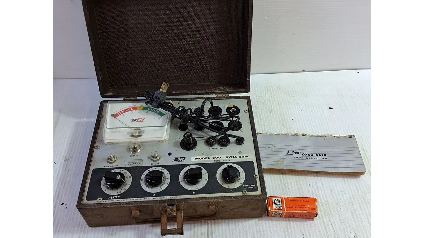 B&K Model 600 Dyna-Quik Tube Tester - Untested, Electronic Tube