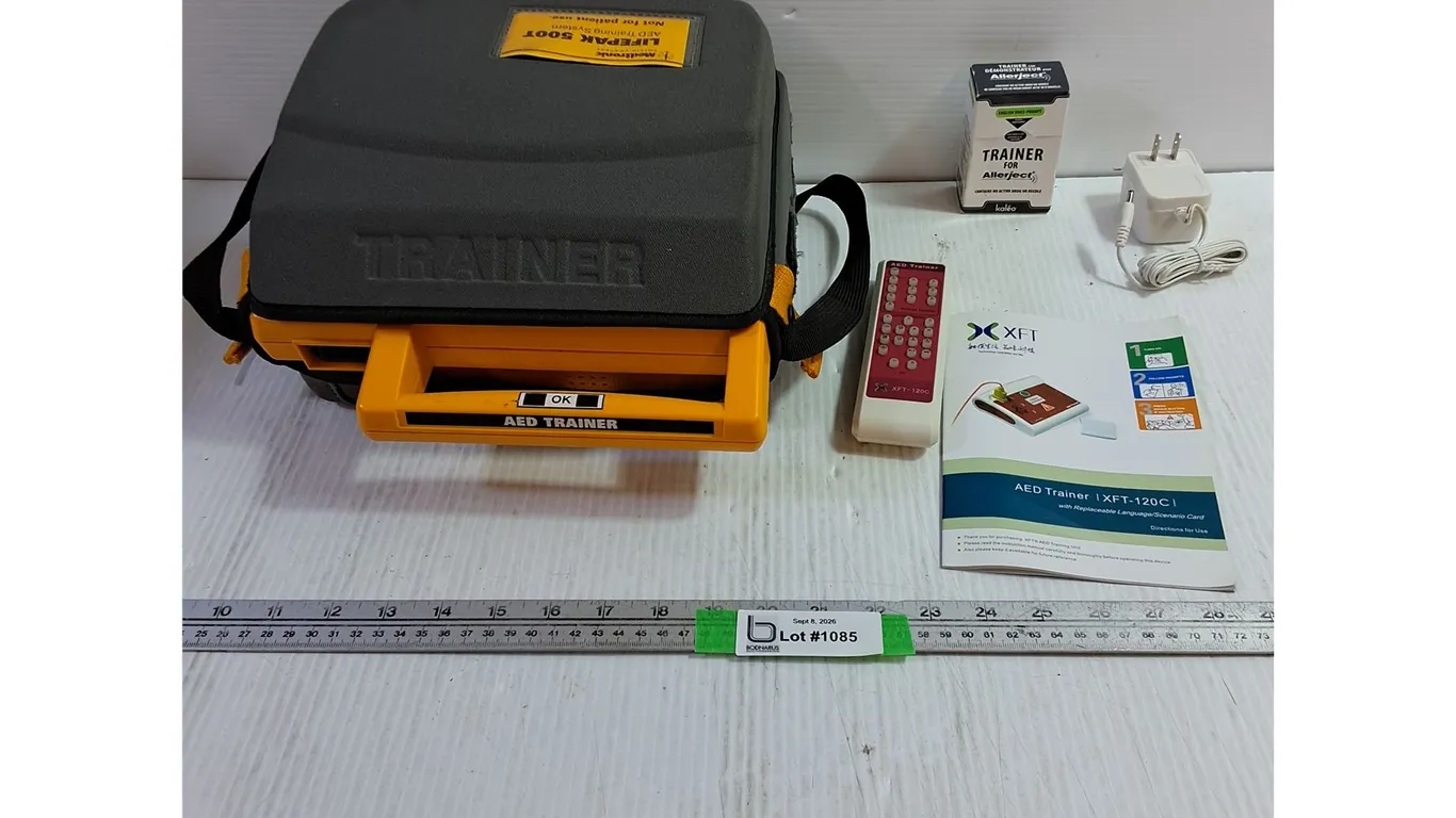 Medtronic Lifepak 500T CPR Trainer & Extra Parts