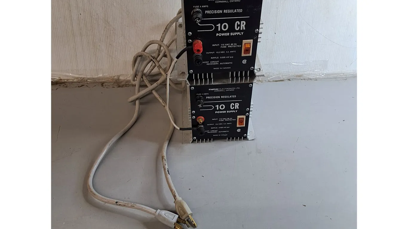 (2) Stabylex Precision Regulated Power Supply Units-Untested, Can't Ship