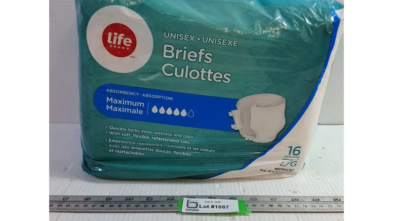 Life Brand Adult Incontinence Briefs