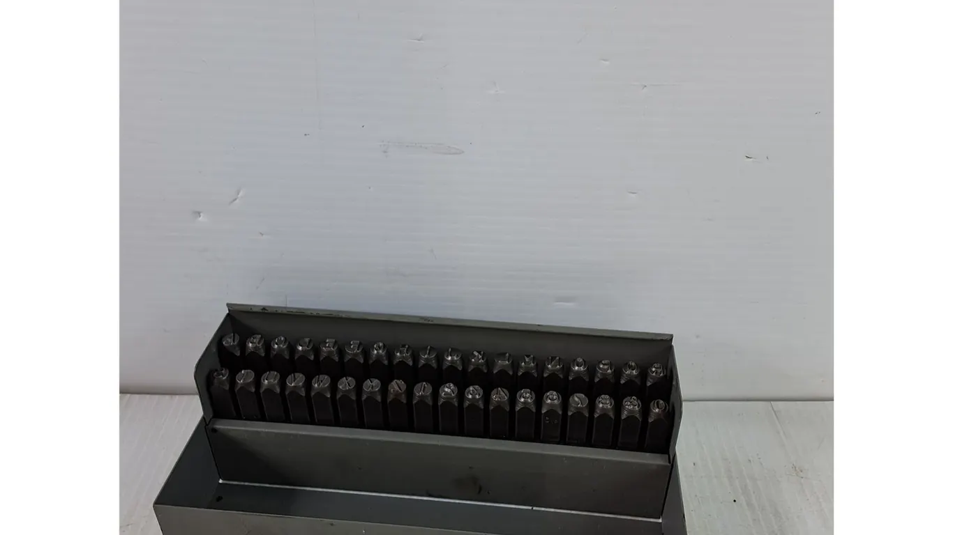 Letter & Number Metal Stamp Set