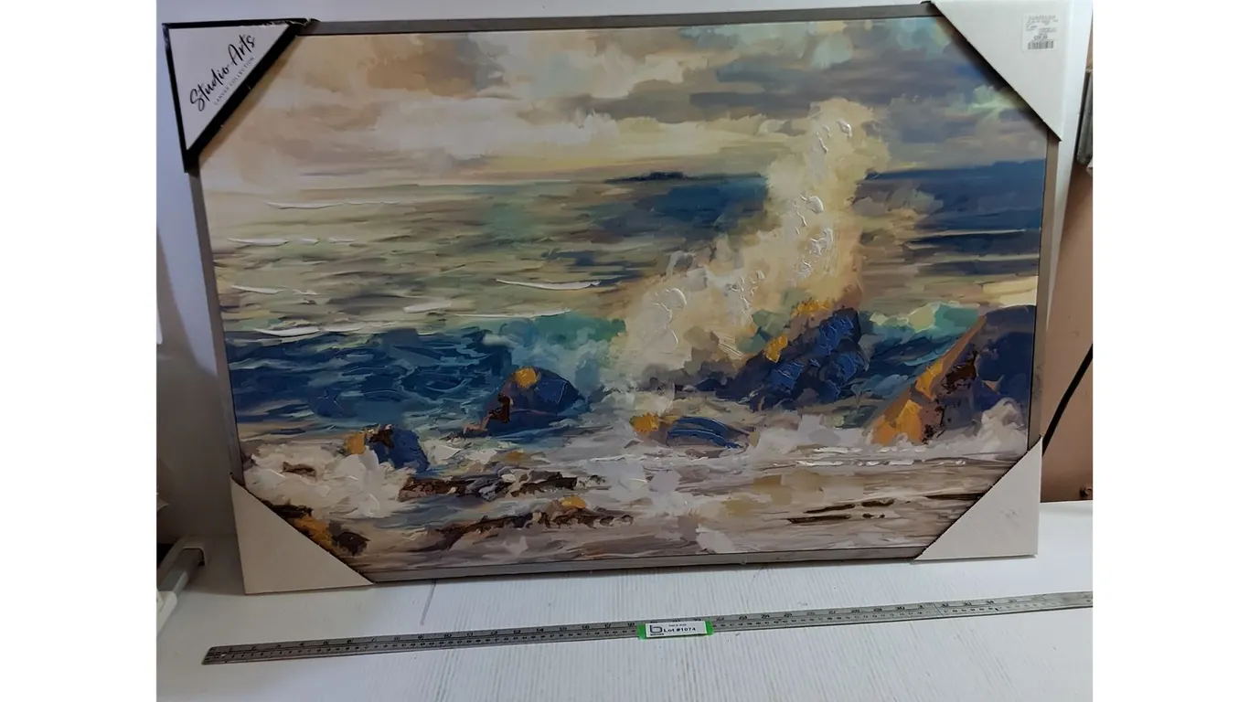 * HomeSense Painting (37x25") - Cannot Ship