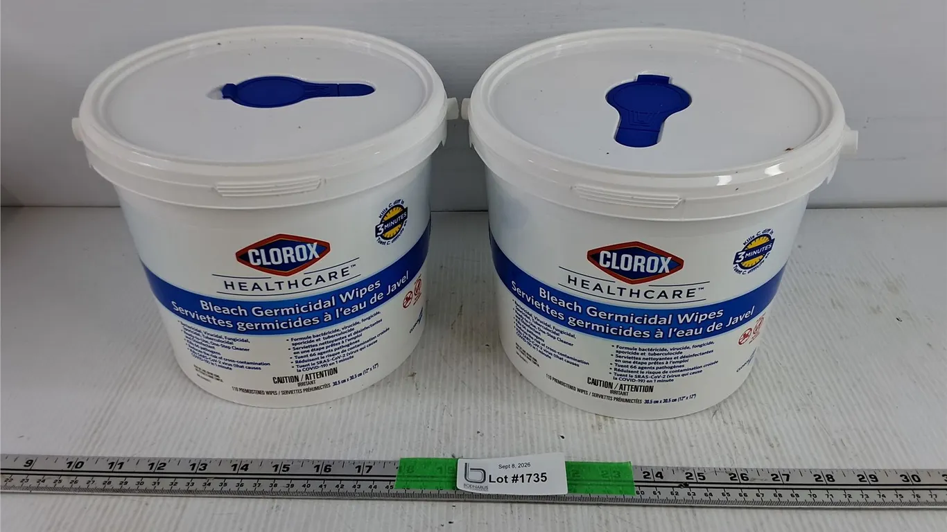 Clorox Bleach Germicidal Wipes - New, Pickup Only