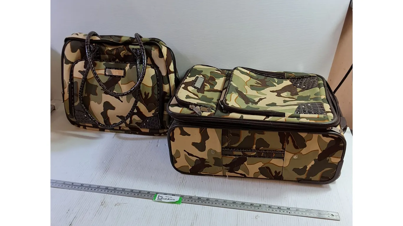 Nicole Hiller Suitcase & Handbag, Pickup Preferred