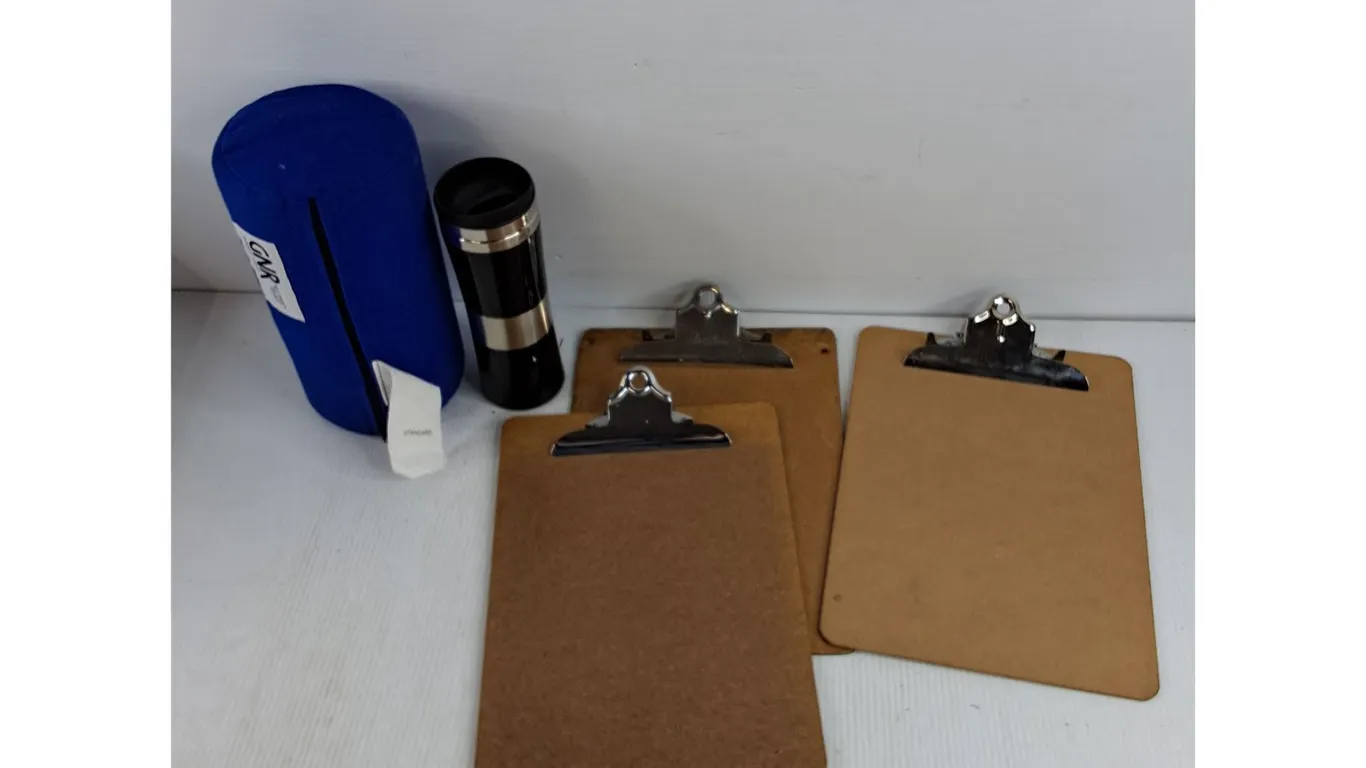 Neck Pillow, Insulated Cop & Clip Boards