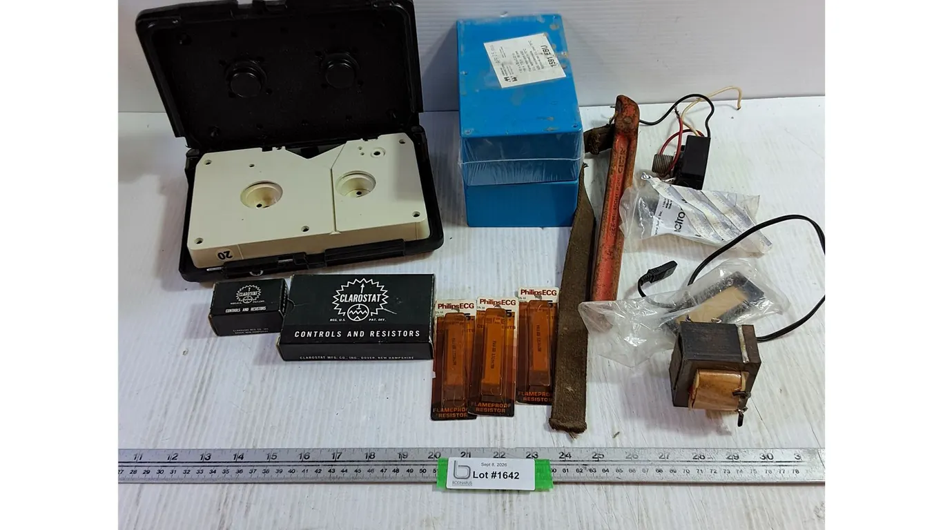 Sony U-Matic Videocassette, Flameproof Resistors, Flame retardant ABS, Misc