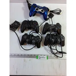 (5) Videogame Controllers - Playstation Turbo, USB, TTX Tech