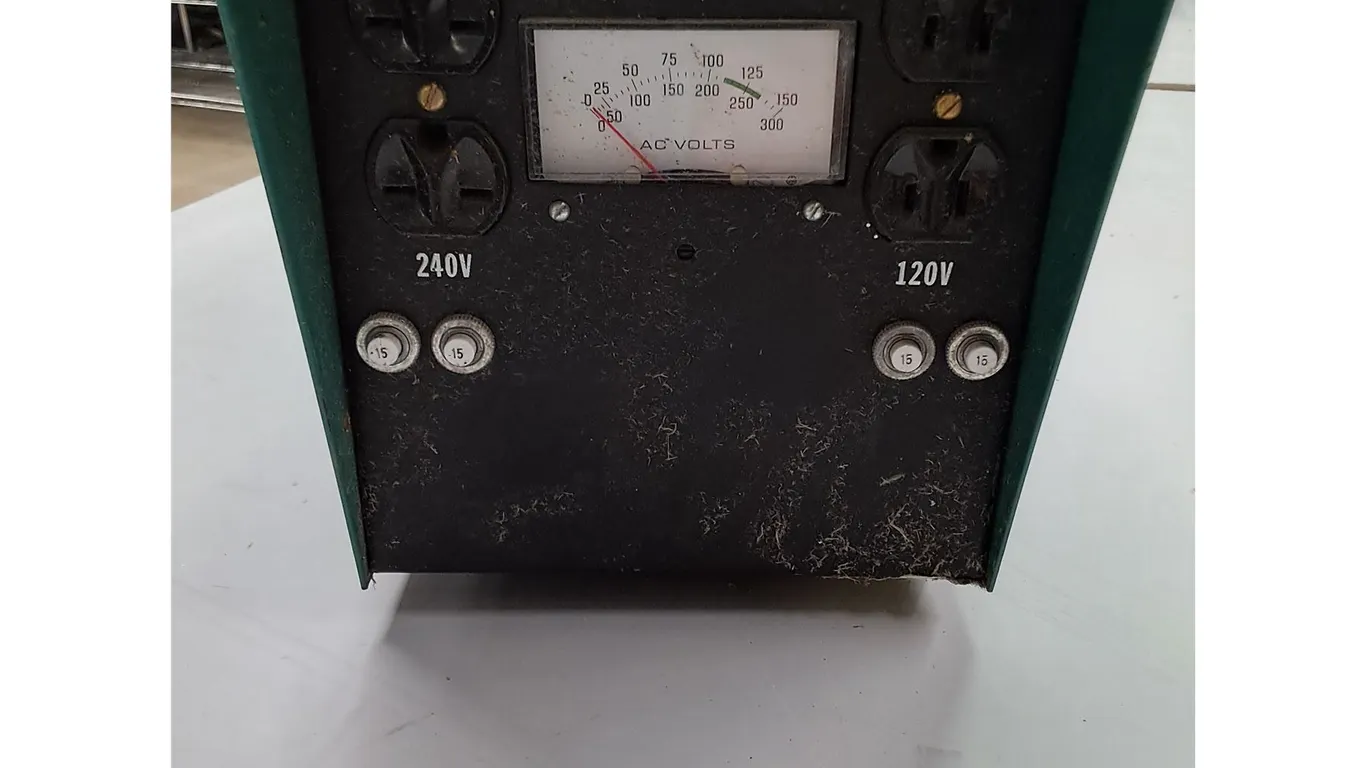 Vintage ONAN Generator Control Panel Box-untested-as is