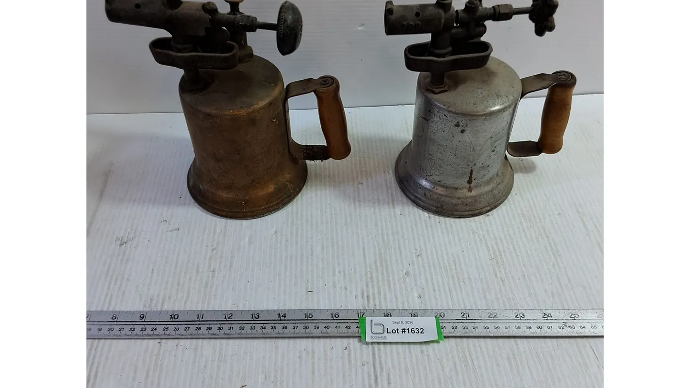 (2) Vintage Gasoline/Kerosene Blowtorches