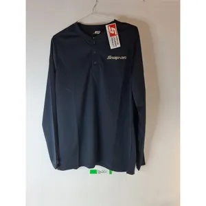 Snap-on Long Sleeve Shirt-M