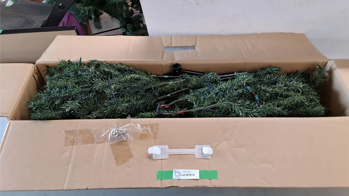 Artificial Christmas Pine Tree - Pickup Only