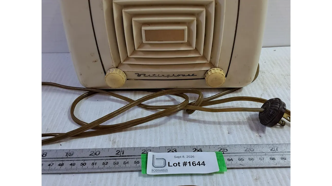 Westinghouse Power Operated Radio - Untested