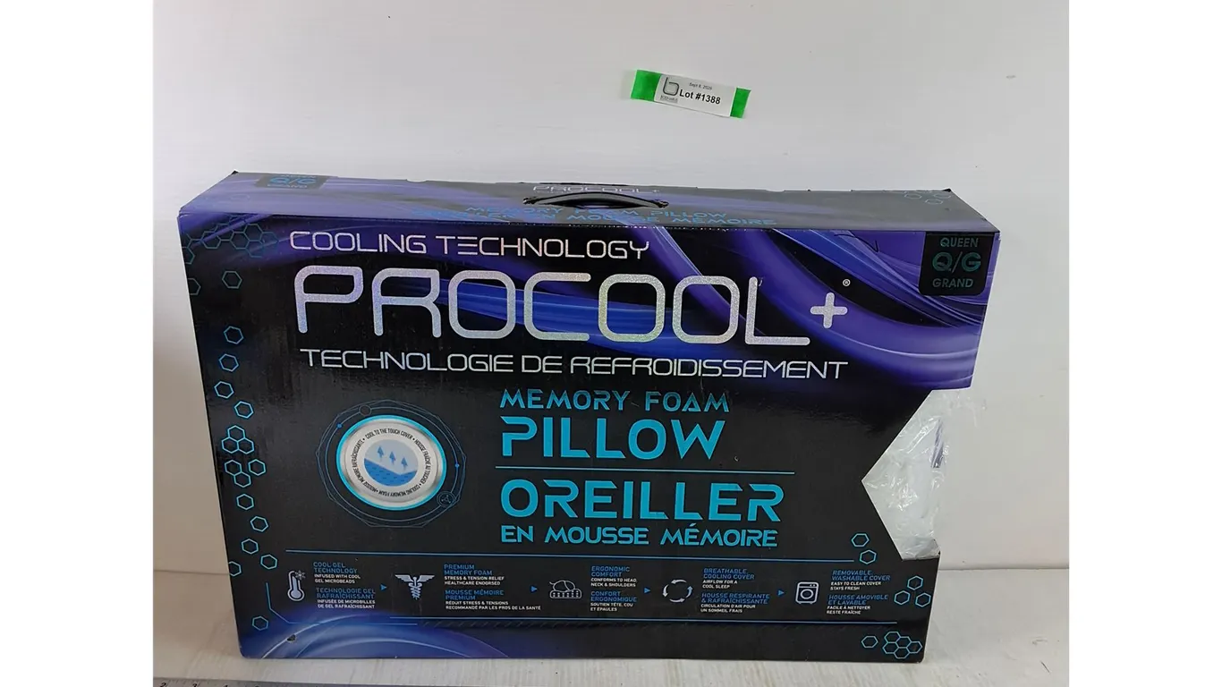 Protocol + Memory Foam Pillow Sealed