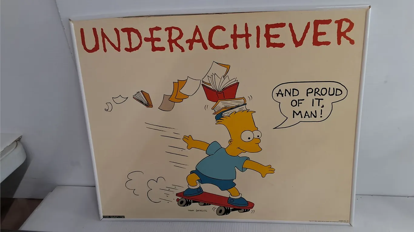 Bart Simpson Wall Art 19.75" x 16"