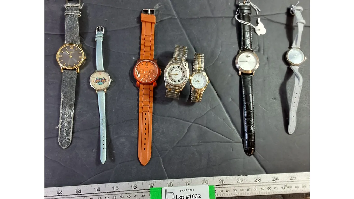 (7) Watches - Ecosse, ACO, Milan, Accutime, RBC