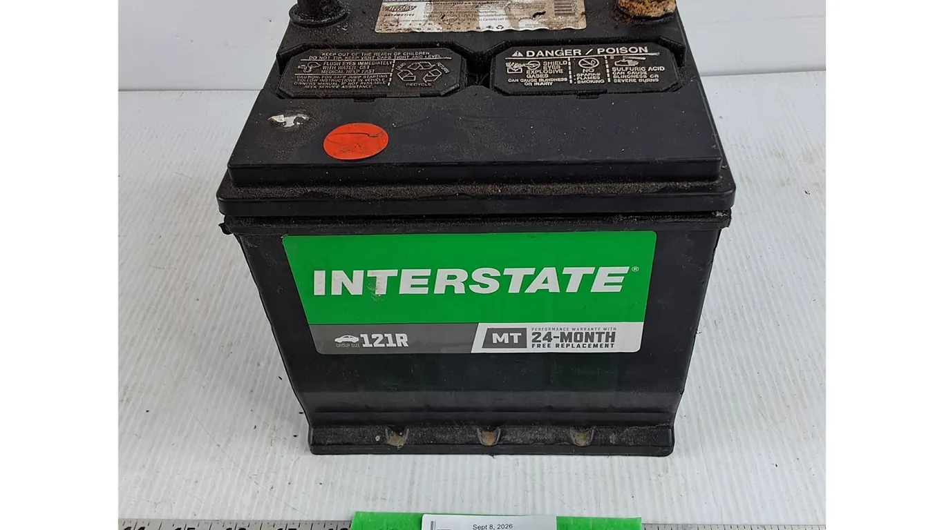 Interstate 121R CCA 600 Battery - PICKUP ONLY